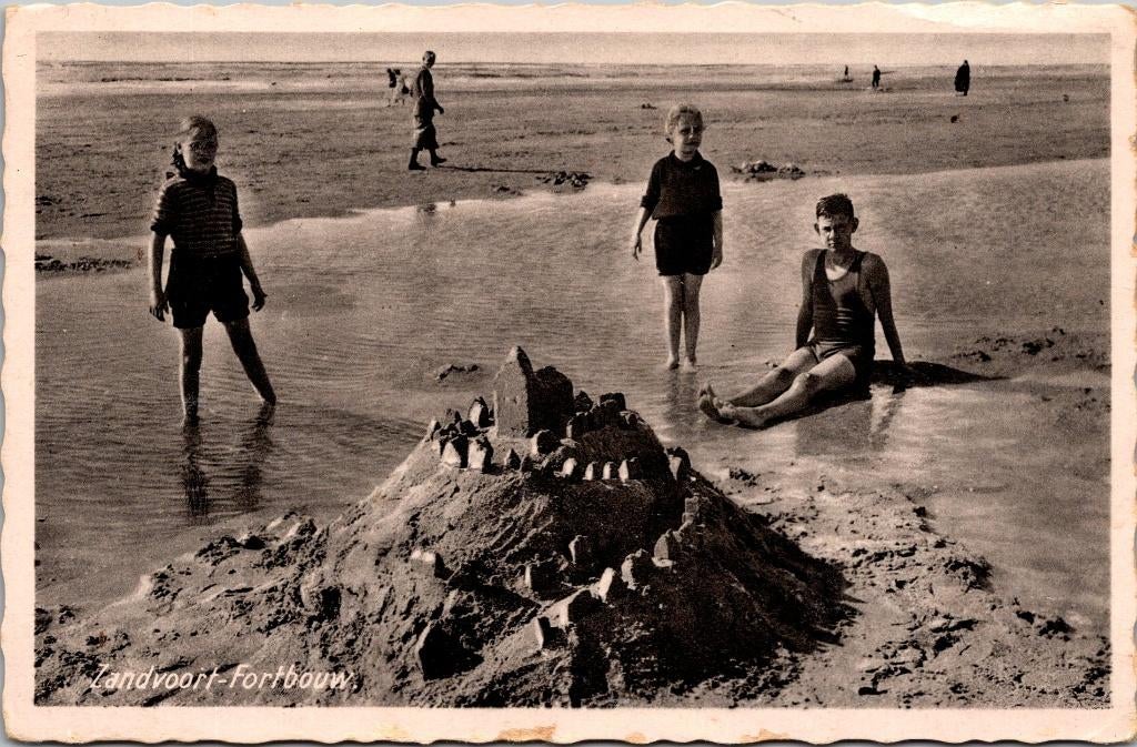 Zandvoort - Fortbouw, Ophalen of Verzenden, 1920 tot 1940, Ongelopen, Noord-Holland