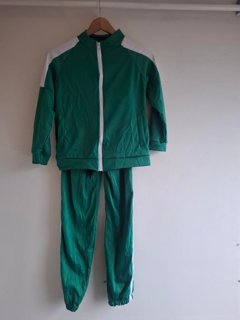 Squid game Trainingspak 10 - 12 jaar, Kinderen en Baby's, Carnavalskleding en Verkleedspullen, Ophalen of Verzenden, Zo goed als nieuw