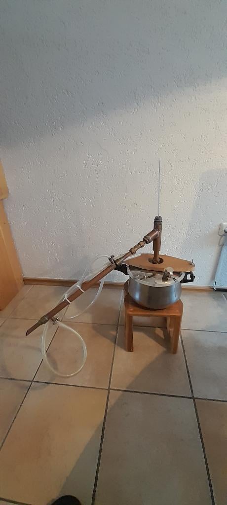 distilleerketel, Ophalen, Zo goed als nieuw