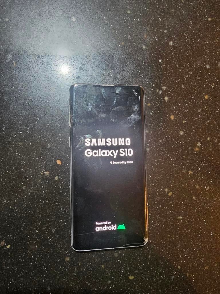 Samsung Galaxy S10 - Scherm Barst, Telecommunicatie, Mobiele telefoons | Samsung, Gebruikt, Zwart, Touchscreen, Ophalen of Verzenden