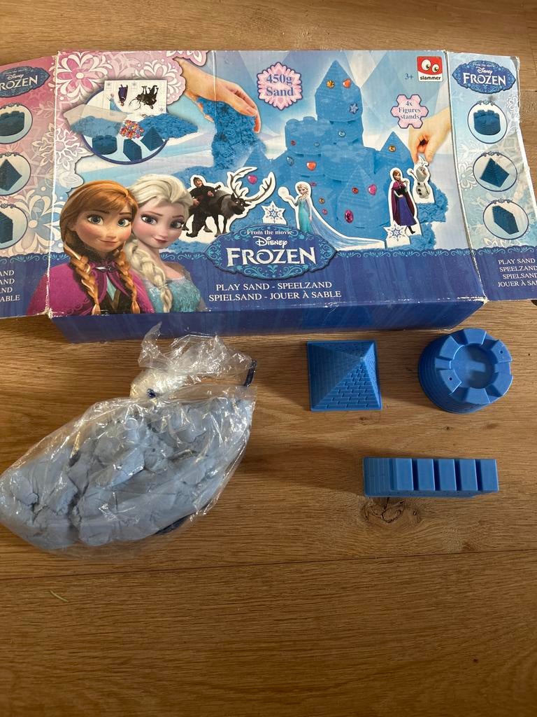 Frozen Speelzand Kasteel Set - magic sand, Ophalen, Gebruikt
