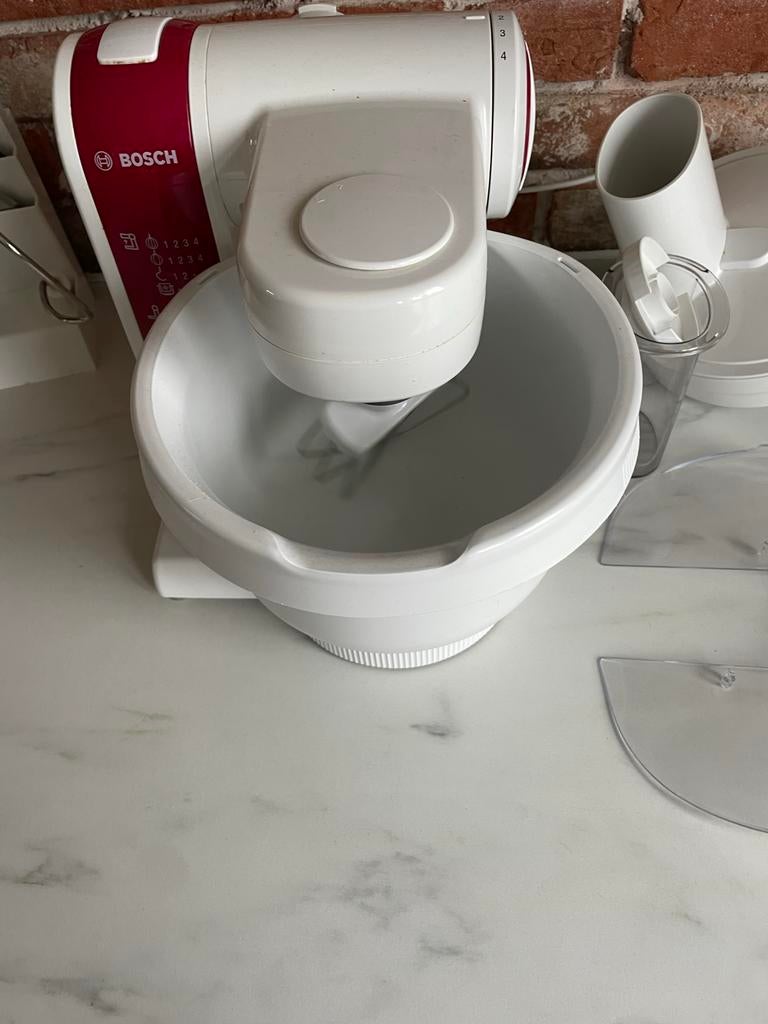 Bosch Keukenmachine COMPLEET, Gebruikt, 3 snelheden of meer, Ophalen of Verzenden, 2 tot 3 liter