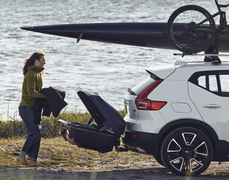 Trekhaak koffer Thule Arcos L te huur, Auto diversen, Dakkoffers, Zo goed als nieuw, Ophalen