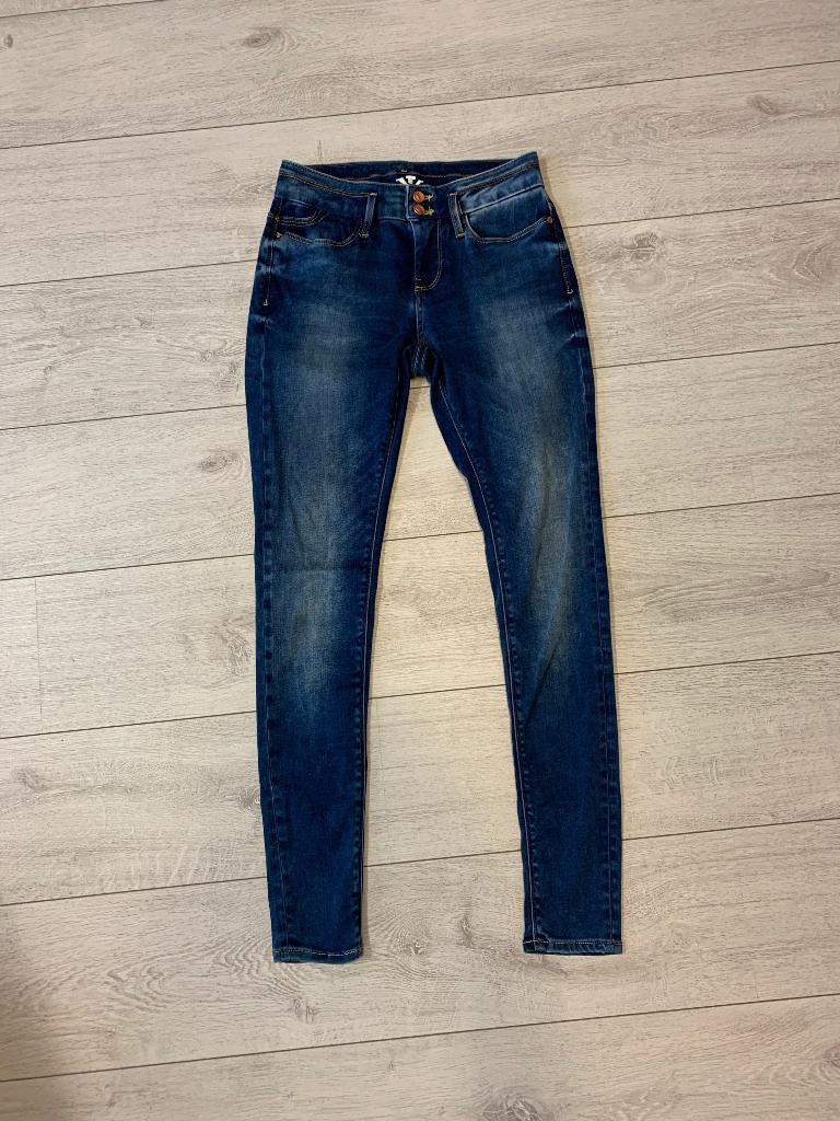 Skinny Jeans van Tripper maat 26/30 XS, Douwenmaat 8-3 Meppel, Info@again.nu, Blauw, Ophalen of Verzenden