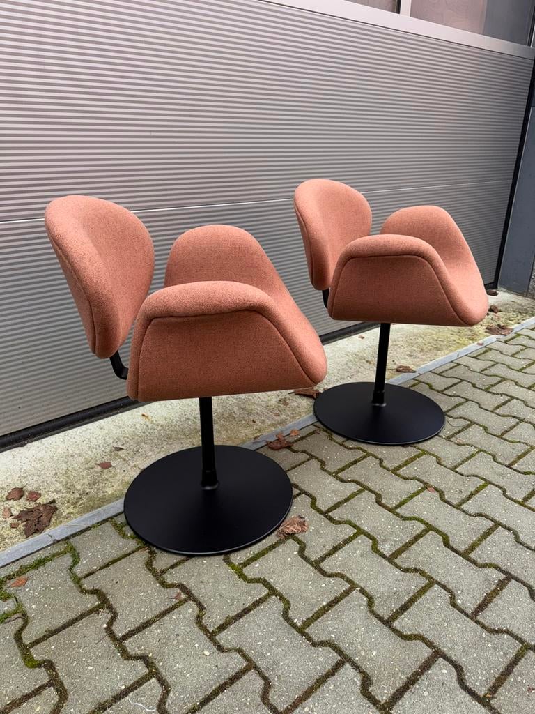 2x Artifort Little Tulip stoel - Pierre Paulin, Ophalen, Twee, Overige kleuren, Luxe exclusief design