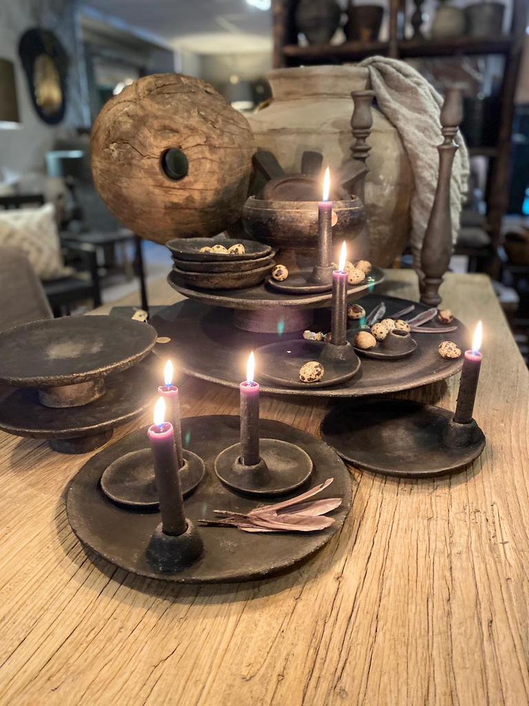 het Jagershuis landelijk stoer beton meubels decoratie uniek, Ophalen of Verzenden, Rechthoekig, Metaal