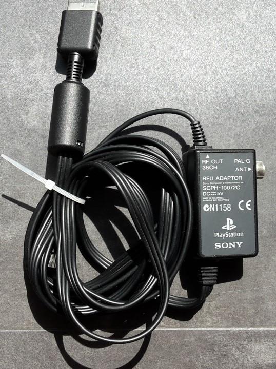 PS1 - RFU Adapter Kabel - SCPH-10072C Antennekabel PSX, Spelcomputers en Games, Avontuur en Actie, 1 speler, Ophalen of Verzenden