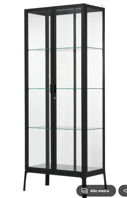 MOET NU WEG Vitrinekast Ikea, Ophalen, Met deur(en), 50 tot 100 cm, Zo goed als nieuw