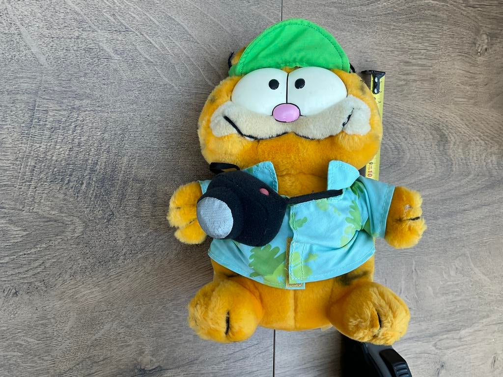 Gebruikte, niet kapot,  vintage Amerikaanse Garfield knuffel, Verzamelen, Stripfiguren, Ophalen, Garfield, Gebruikt, Beeldje of Figuurtje