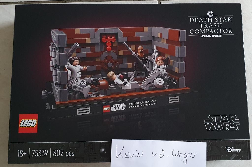 Lego star wars Death Star Afvalpers diorama (75339), Star Wars, Nieuw, Ophalen of Verzenden, Complete set
