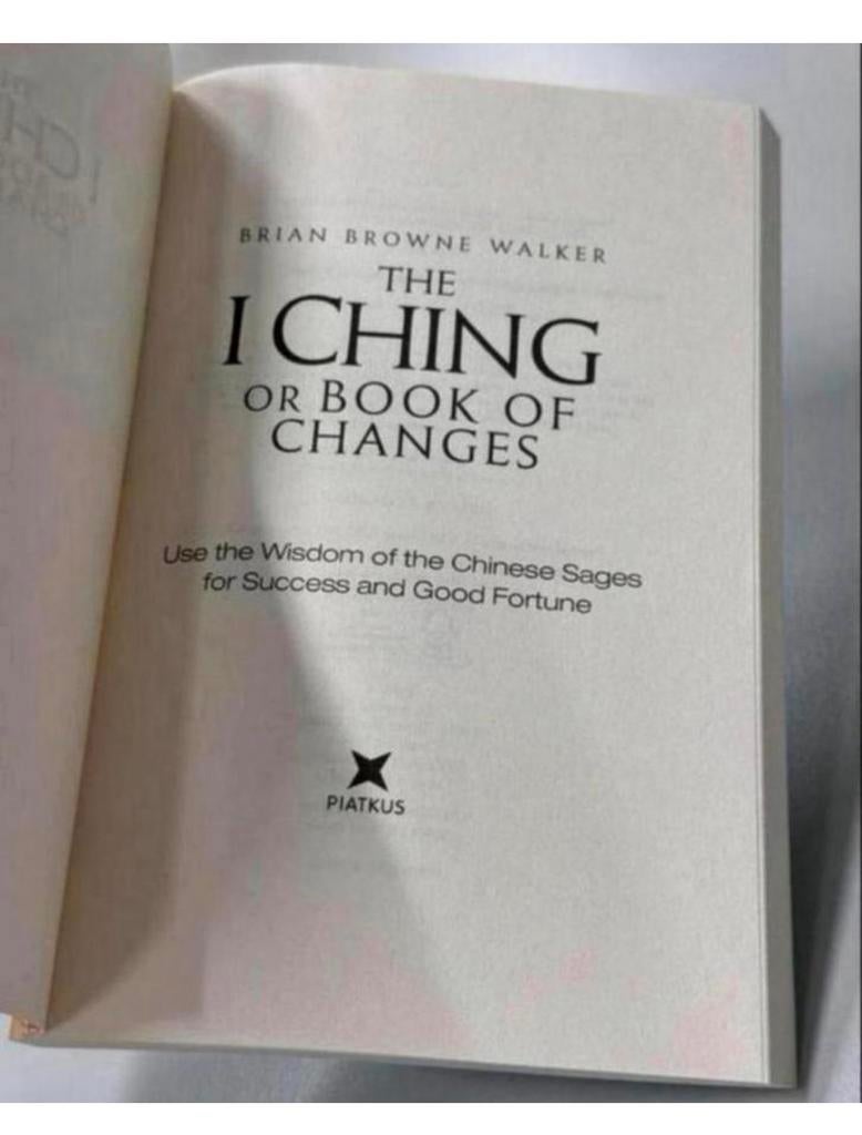 The I Ching Or Book Of Changes, Use the Wisdom and succes, Boeken, Ophalen of Verzenden, Nieuw