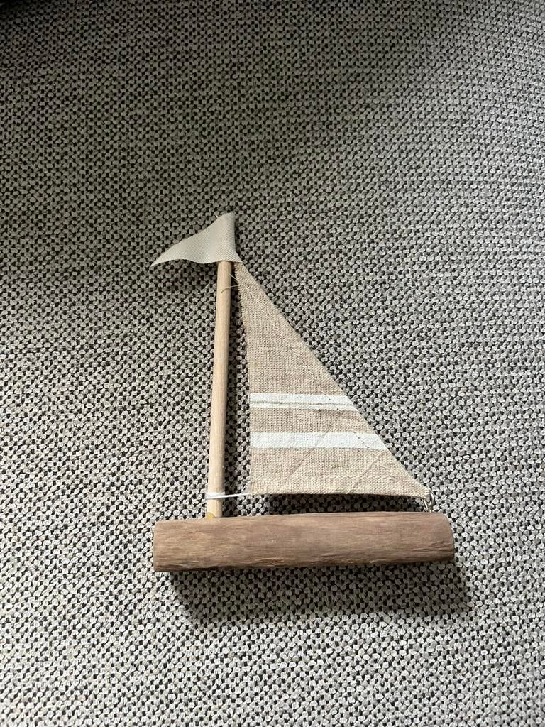 Te koop: houten bootje/deco/zomer, Ophalen of Verzenden, Nieuw
