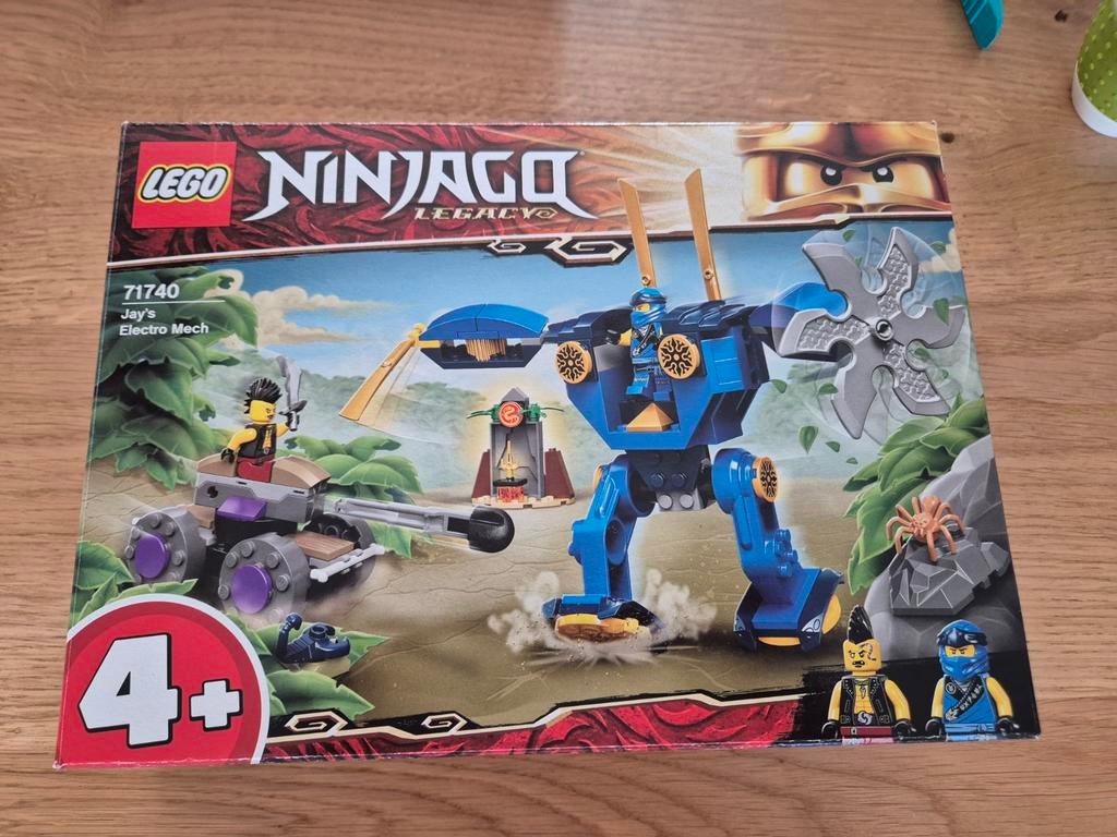 Lego Ninjago Legacy Jay's Electro Mech 71740, Ophalen of Verzenden, Zo goed als nieuw, Complete set, Lego
