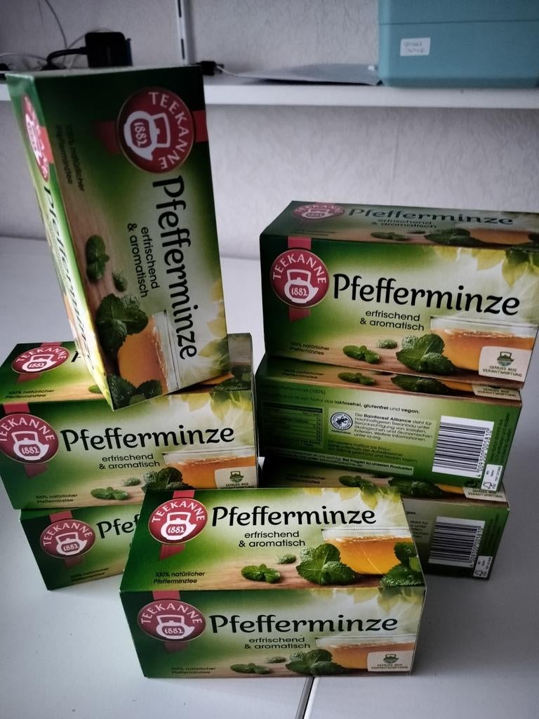 Theezakjes van theekanne pepermunt smaak, Ophalen of Verzenden