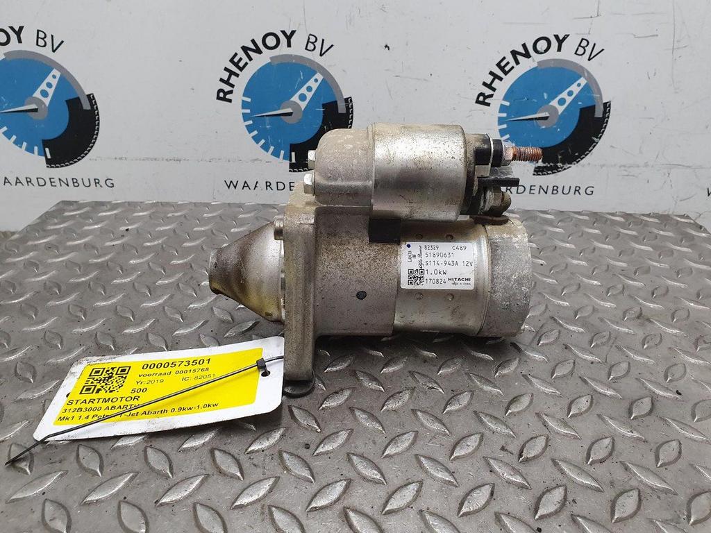 FIAT 500 1.4 T-JET ABARTH TURISMO STARTMOTOR 2019, Gebruikt, -, -, Ophalen of Verzenden