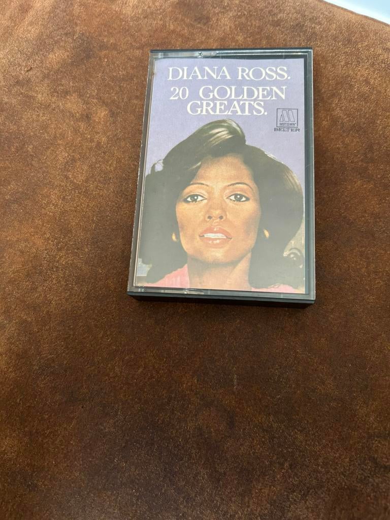 Diana Ross - 20 golden greats, Cd's en Dvd's, Cassettebandjes, Ophalen of Verzenden, Zo goed als nieuw, Pop, 1 bandje