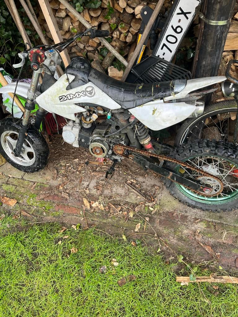 Pitbike 125cc, Fietsen en Brommers, Minibikes, Midibikes en Pitbikes, Ophalen, Gebruikt, Pitbike