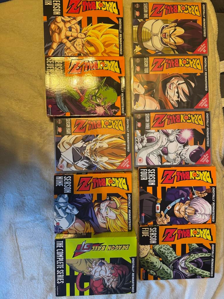 Dragon Ball Z en GT DVD Boxset - Complete Serie, Boxset, Ophalen of Verzenden, Zo goed als nieuw, Actie en Avontuur