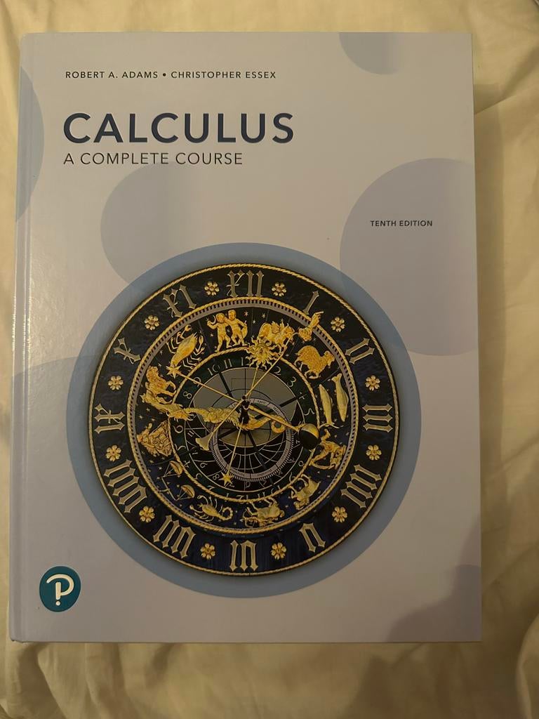 Calculus: A Complete Course - 10th Edition (Zo goed als nieu, Ophalen of Verzenden, Beta, Zo goed als nieuw, WO