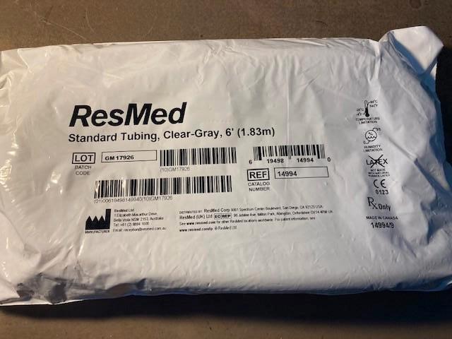 Resmed Standard Tubing, clear-gray ref 14994, Ophalen of Verzenden, Nieuw