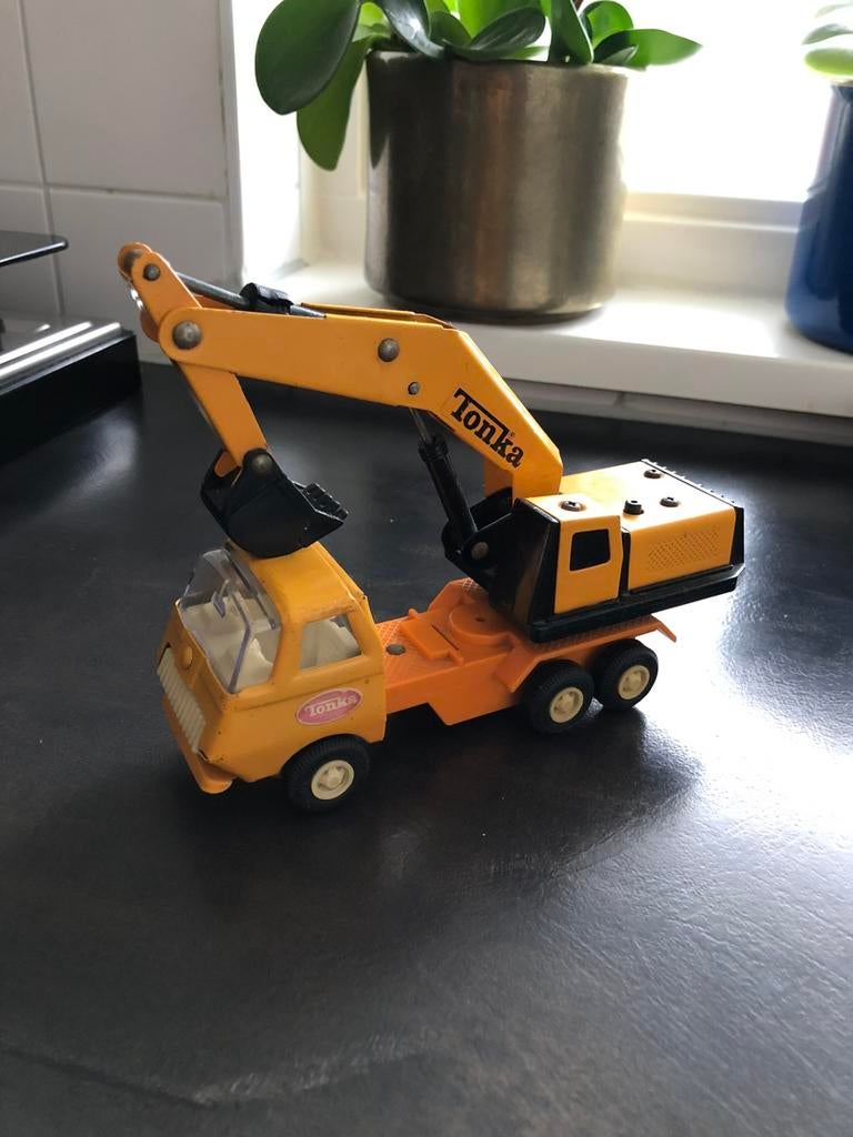 Tonka graafmachine.   Made in Japan, Ophalen of Verzenden, Zo goed als nieuw