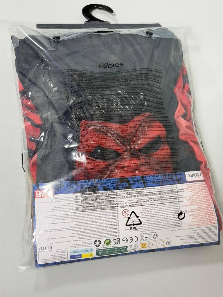 Red Hulk verkleedpak kind 122-128cm carnaval halloween NIEUW, Nieuw, Ophalen of Verzenden, H, H