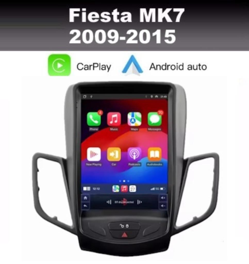 Ford Fiesta 2009-2016 radio navigatie android 14 carplay dab, Ophalen of Verzenden, Nieuw