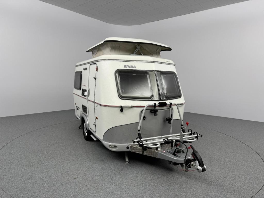 Eriba Touring caravan Perfect voor rondreizen Retro & modern, Standaardzit, Schokbreker, Tot en met 2, Bedrijf