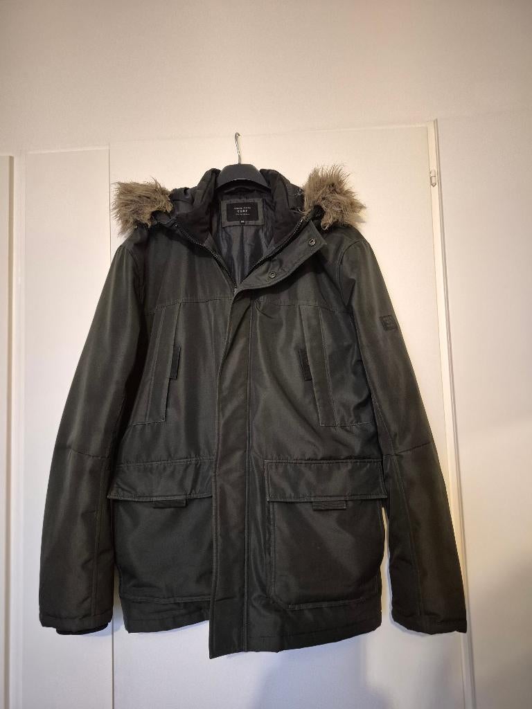 JACK EN JONES CORE Leuke groene jas maat XXL!, Overige maten, Ophalen of Verzenden, Zo goed als nieuw, Groen