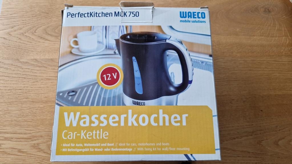 WAECO PerfectKitchen MCK 750 Waterkoker voor Auto/Camper, Ophalen of Verzenden, Zo goed als nieuw