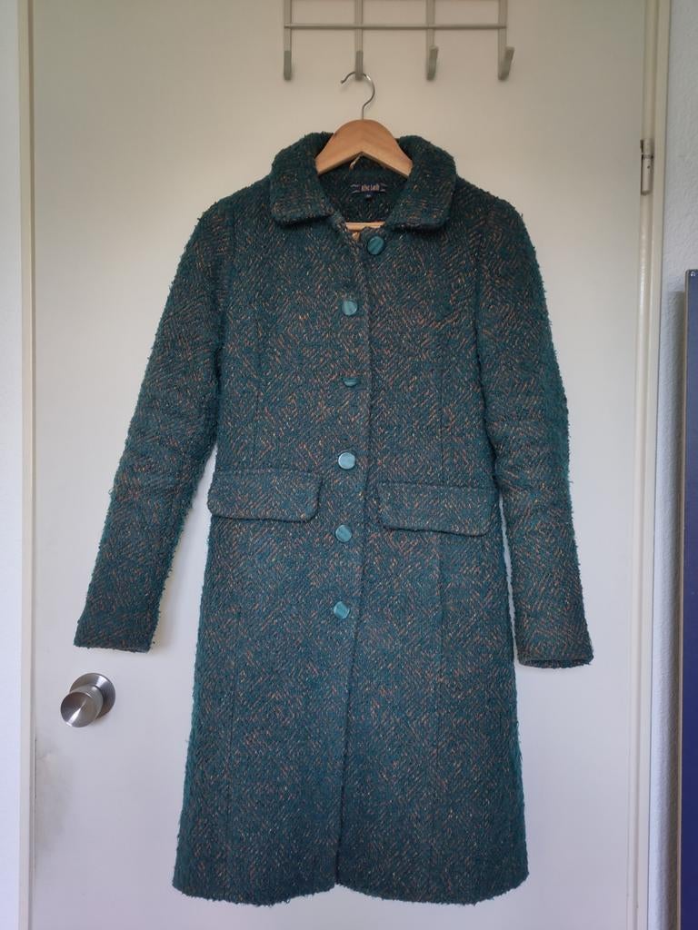 King Louie jas winterjas maat 34, Kleding | Dames, Jassen | Winter, Blauw, Ophalen of Verzenden, King Louie, Maat 34 (XS) of kleiner