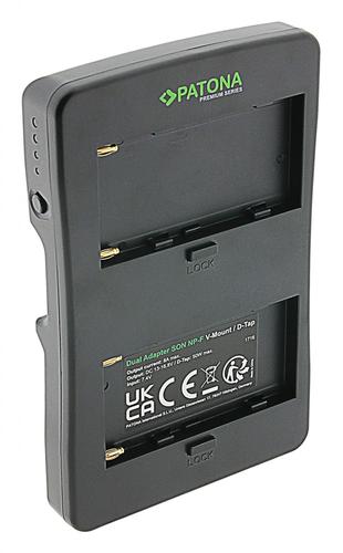 Premium V-Mount Adapter 2x Sony NP-F batteries to connector, Verzenden, Nieuw