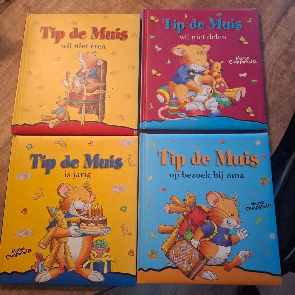 Tip de Muis Boeken - 4 stuks, Boeken, Ophalen of Verzenden, Zo goed als nieuw, Marco Campanella, Fictie algemeen