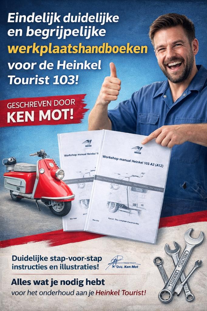Werkplaatshandboeken Heinkel 103 A1&2, Verzenden, Overige merken