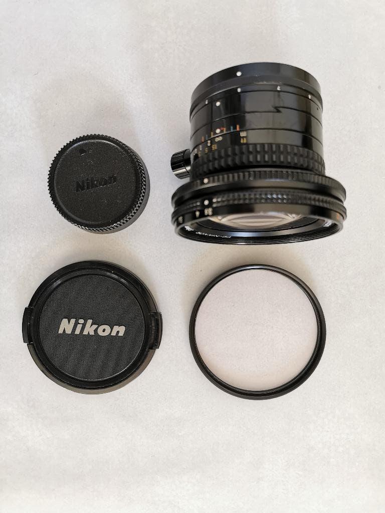 Nikon 28mm f3,5 Perspective Control lens zie fotos, Ophalen of Verzenden, Gebruikt, Groothoeklens