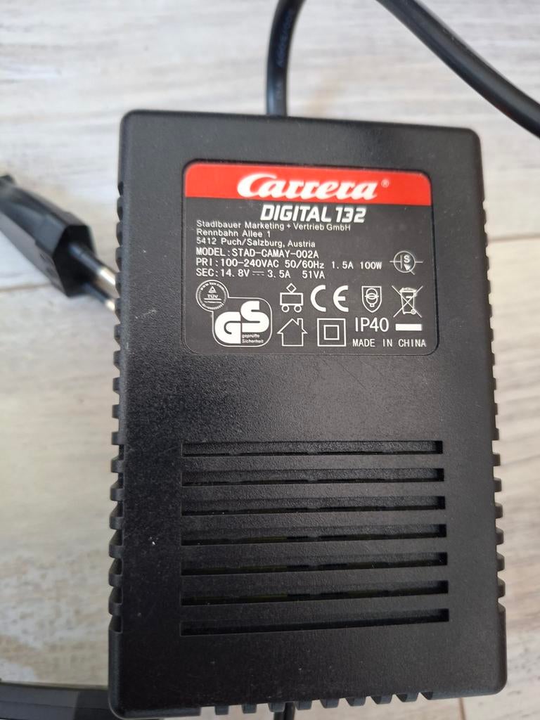 Carrera 132 digital trafo voeding transformator adapter, Ophalen of Verzenden, Nieuw, Elektrisch, Carrera
