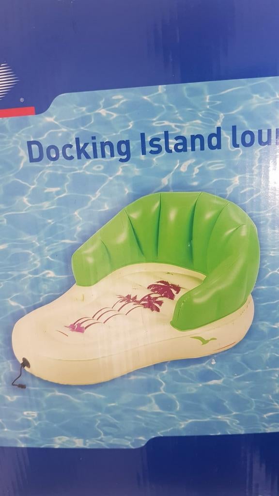 Opblaasbare stoel Speciaal voor zwembad liggen en Lounge, Tuin en Terras, Ophalen, Minder dan 80 cm, Opblaaszwembad, Rond