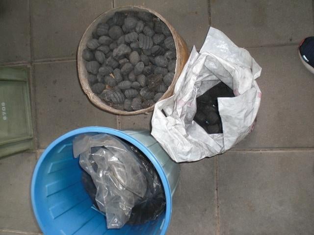 Briketten, Minder dan 3 m³, Ophalen