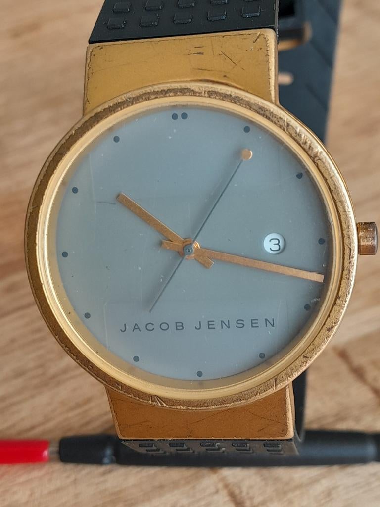 Jacob Jensen design horloge ORIGINEEL, Ophalen of Verzenden