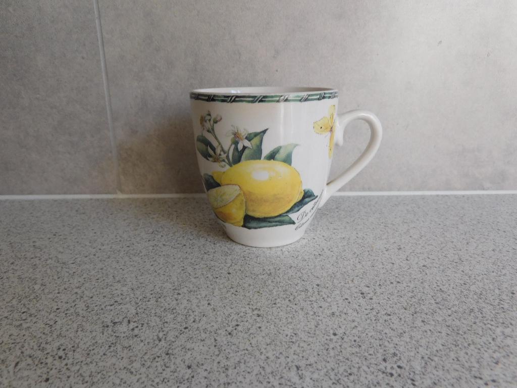 Senseo Mok Citroen Botania Janneke Brinkman JBS, Huis en Inrichting, Ophalen of Verzenden, Zo goed als nieuw, Overige stijlen