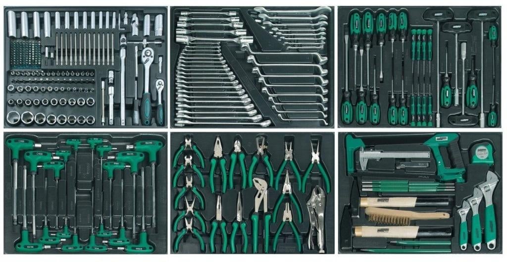 AANBIEDING! Manensmann 321-delige vulling gereedschapswagen, ., Nieuw, Ophalen of Verzenden, .