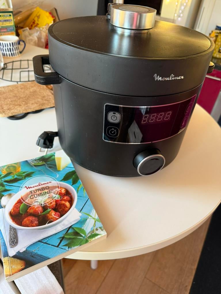 Moulinex Turbo Cuisine CE7548 Multicooker Good Condition, Witgoed en Apparatuur, Slowcookers, Ophalen, Zo goed als nieuw