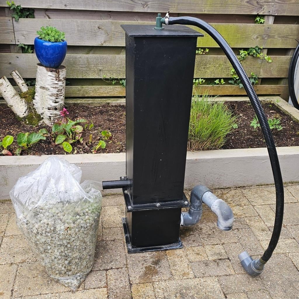 eiwitafschuimer, Ophalen, Gebruikt, Vijverfilter