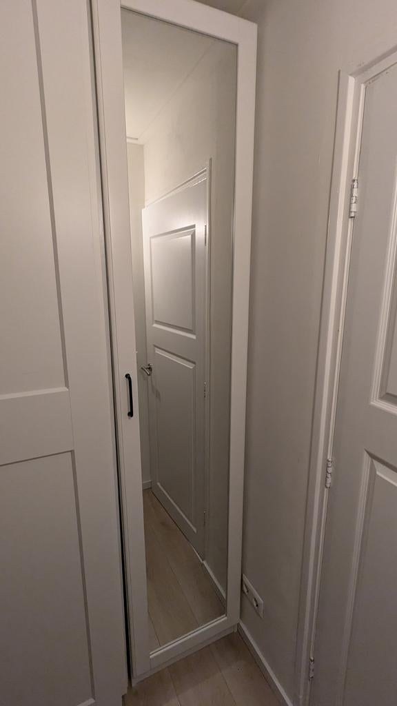 Pax kast met spiegeldeur, Huis en Inrichting, Kasten | Kledingkasten, Ophalen, Met deur(en), 200 cm of meer, 50 tot 100 cm