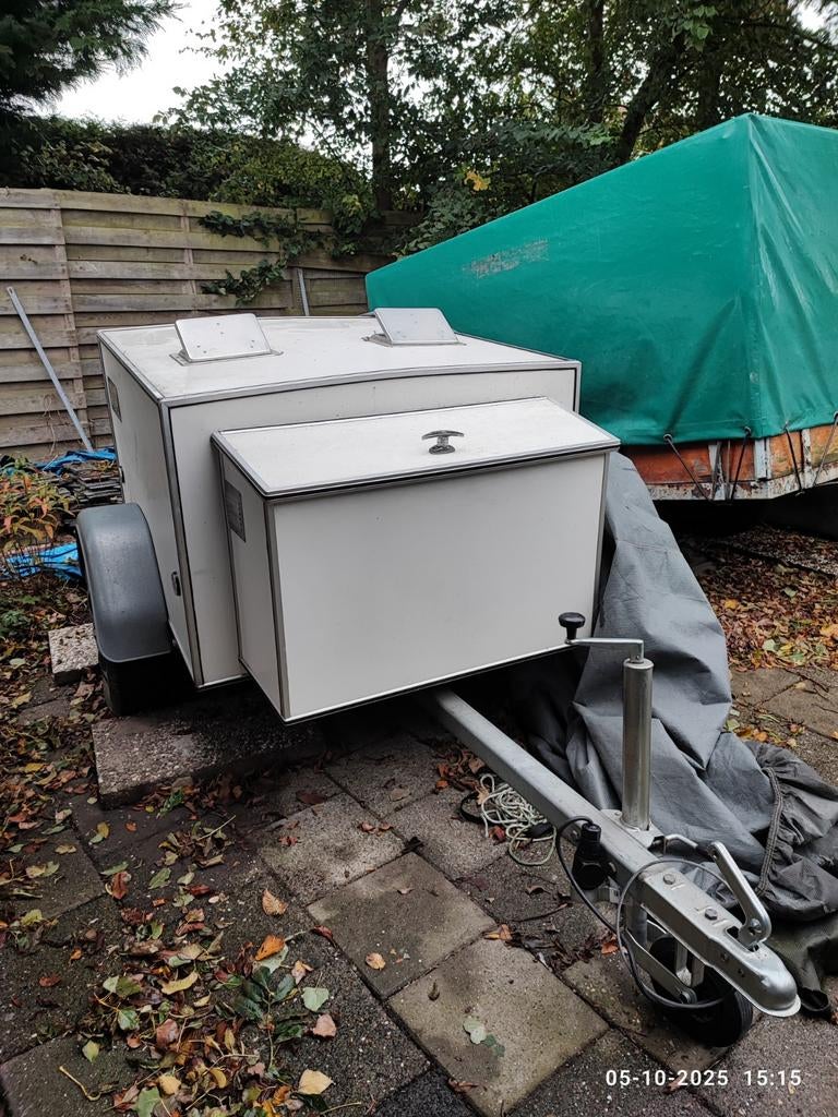 JSB twee vaks hondenaanhanger, Dieren en Toebehoren, Ophalen of Verzenden