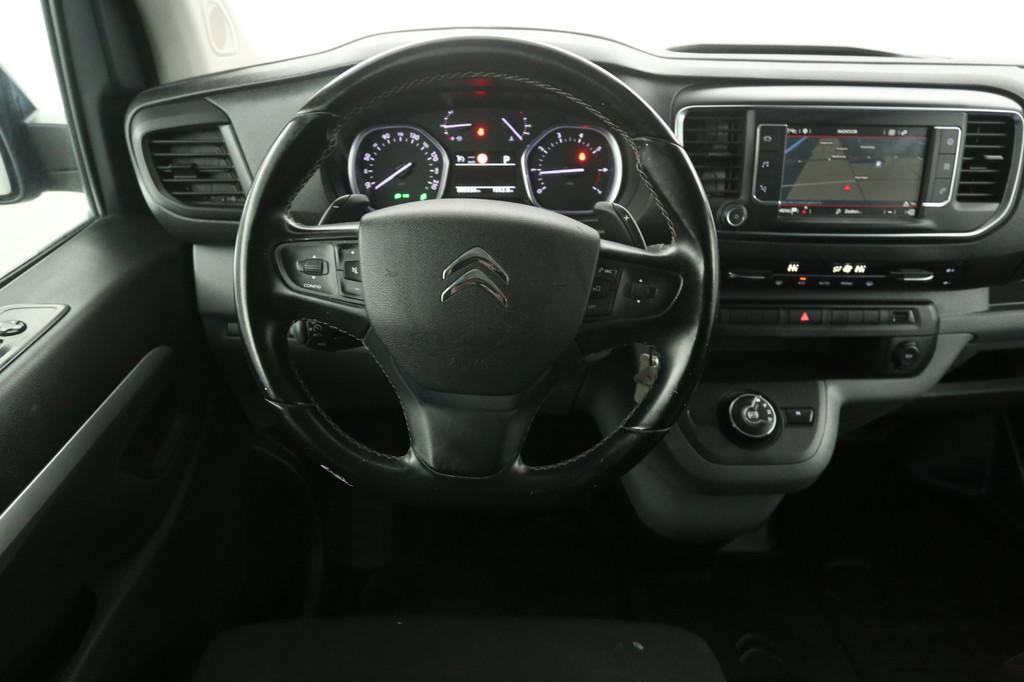 Citroën Jumpy 2.0 BlueHDI L3H1 180PK | Dubbele Cabine | Aut, Auto's, Bestelauto's, Stof, Gebruikt, Euro 6, 4 cilinders