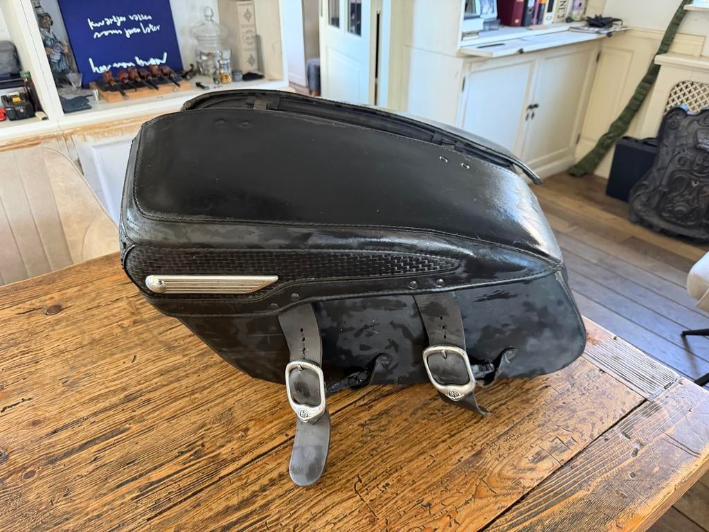 Zadeltassen Harley Davidson Road King, Ophalen of Verzenden, Gebruikt