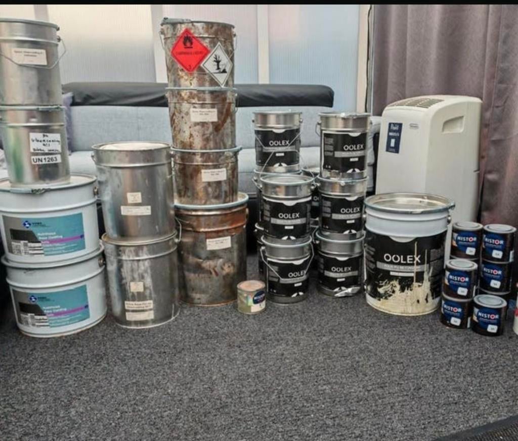 Partij Verf- en Epoxymaterialen, Doe-het-zelf en Verbouw, Ophalen of Verzenden, Nieuw