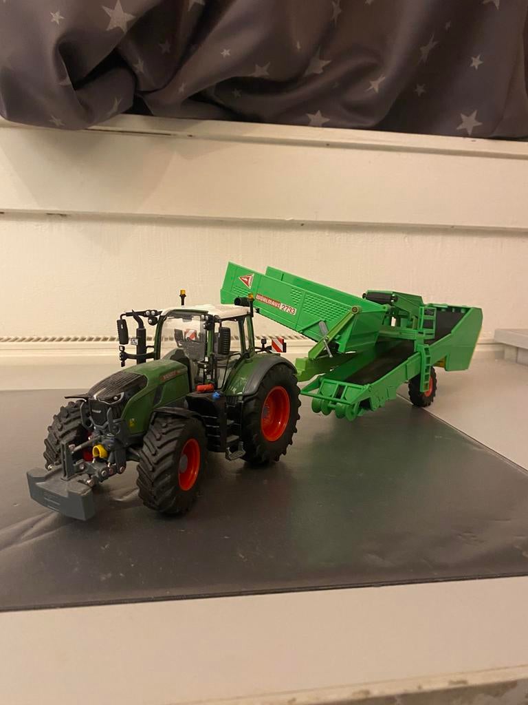 Siku aardappel rooier, Ophalen, Zo goed als nieuw, Tractor of Landbouw, SIKU