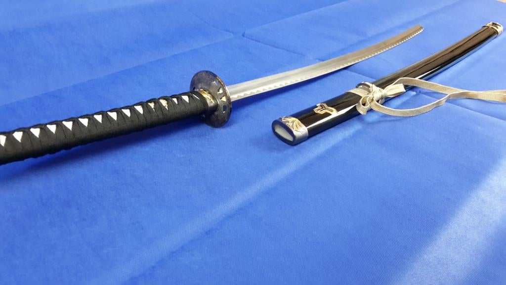 Scherp katana samurai zwaard, Ophalen of Verzenden, Overige soorten, Azië, Zwaard of Sabel
